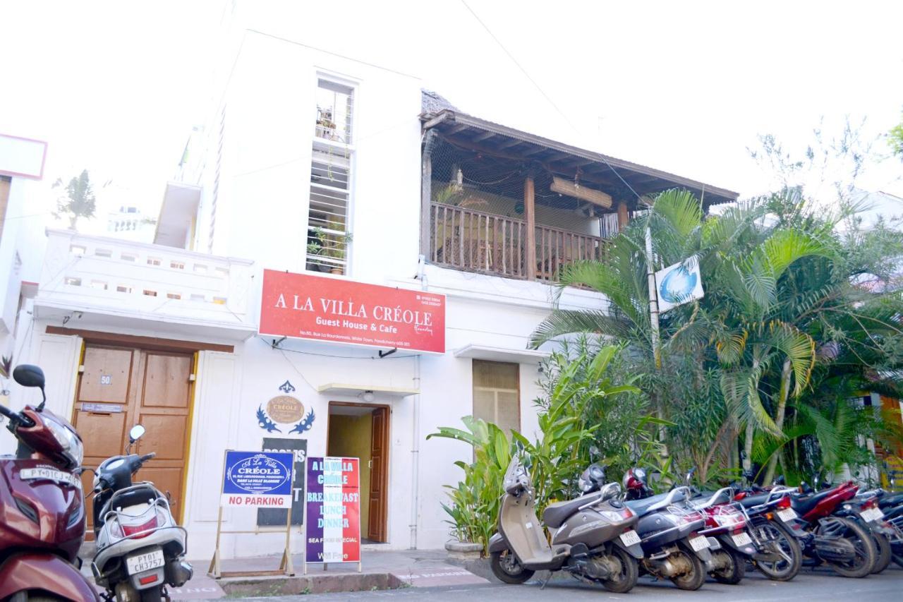 A La Villa Creole Pondichéry Extérieur photo